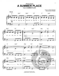 (Theme From) A Summer Place von Max Steiner 