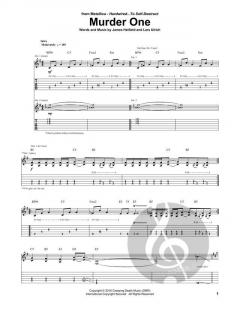Murder One von James Hetfield 