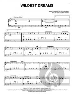 Wildest Dreams von Taylor Swift 