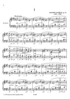 Walzer op. 54 von Antonín Dvorák 