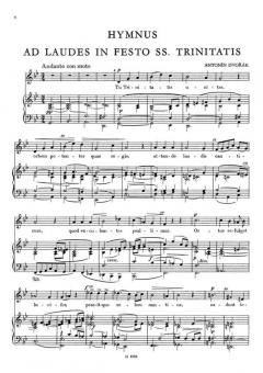 3 geistliche Gesänge op. 19b, B 68, B 95; WoO, B 82 von Antonín Dvorák 