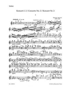 Konzert 2 von Bohuslav Martinu 