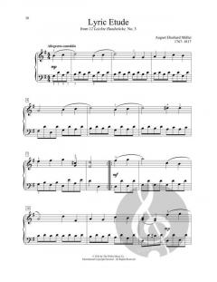 Lyric Etude von August Eberhard Müller 
