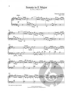 Sonata In E Major, K. 531, L. 430, P. 535 von Domenico Scarlatti 