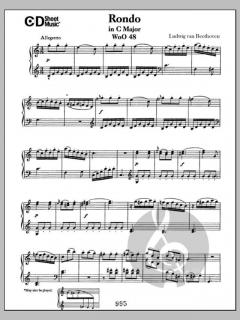 Rondo In C Major, Woo 48 von Ludwig van Beethoven 