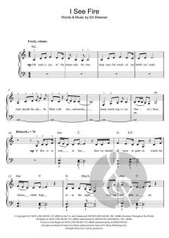 I See Fire von Ed Sheeran 