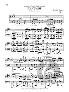 Polonaise in F-sharp minor, Op. 44 von Frédéric Chopin 