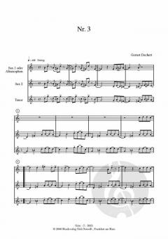 Jazz- und Bluesduette Band 1 von Gernot Dechert 