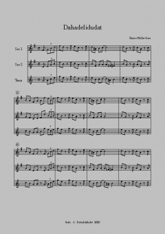 9 leichte bis mittelschwere Duette von Rainer Müller-Irion 