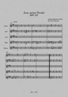 Jesus, meine Freude von Johann Sebastian Bach 