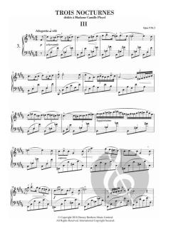 Nocturne in B Major, Op. 9, No. 3 von Frédéric Chopin 