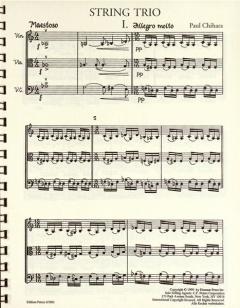 String Trio von Paul Chihara 