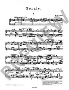 Sonate b-Moll von Mili Alexejewitsch Balakirew 