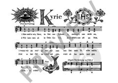 Die kleine Messe Ausgabe A für Dreigesang (A. Thoma) 