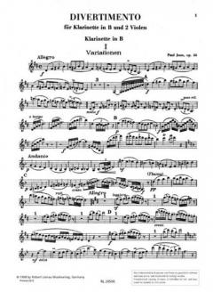 Divertimento op. 34 