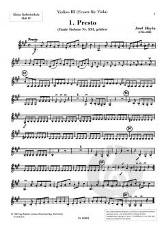 Kleine Sinfonieschule Heft 4 