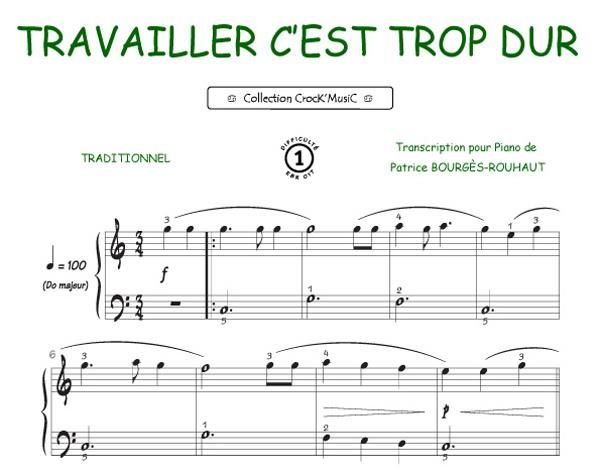 Travailler C Est Trop Dur