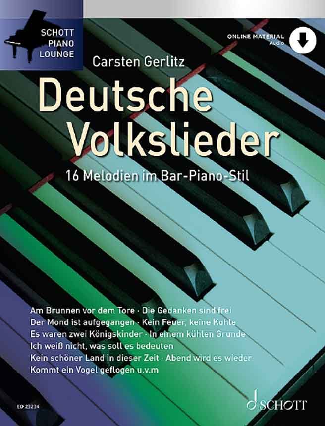 kaart aan de andere kant, maagpijn Deutsche Volkslieder » Piano Sheet Music
