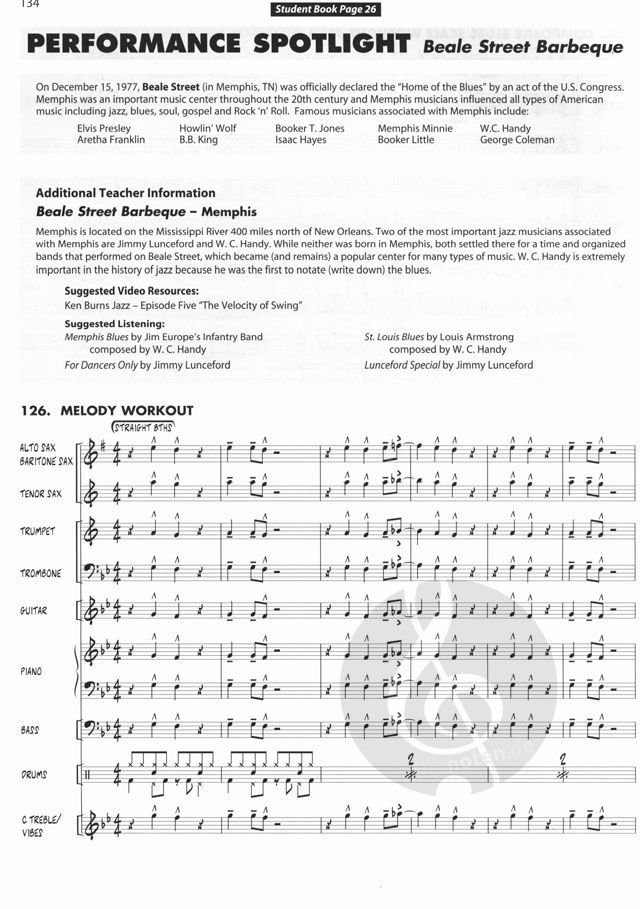 Essential Elements for Jazz Ensemble Guitar A Comprehensive Method for Jazz St 