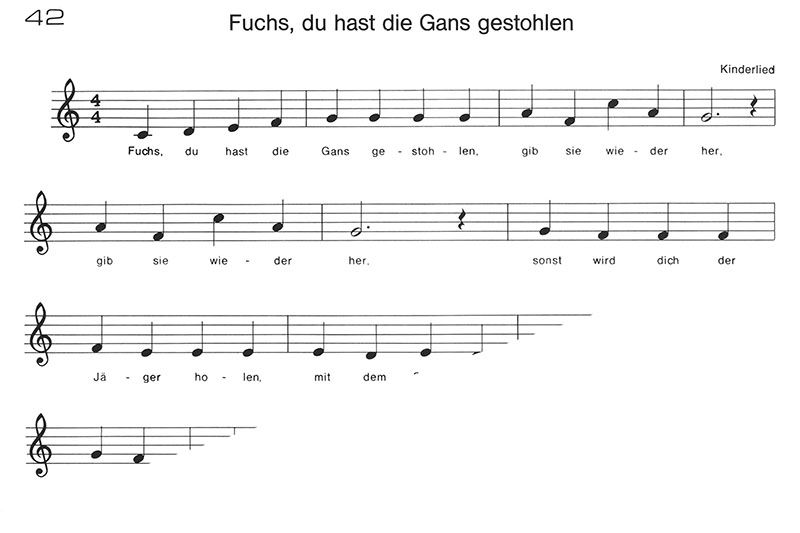 Das Blockflöten ABC 1 (Hans Bodenmann) » Sheet Music for Recorder