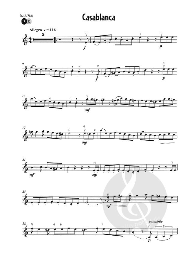 Colours of the World by Jos van den Dungen  Violin Sheet Music