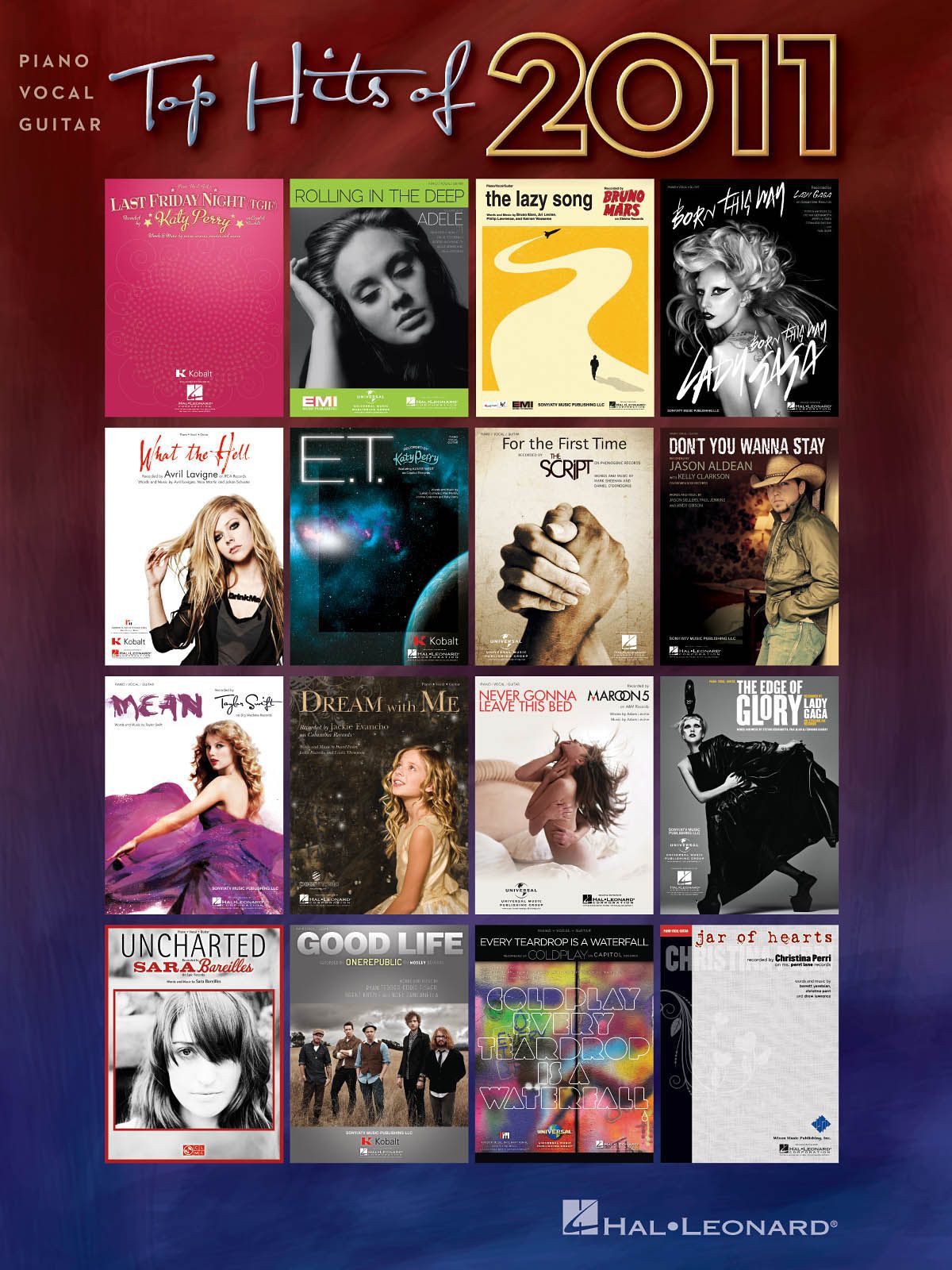 Top Hits of 2011 » Songbooks (Sale)