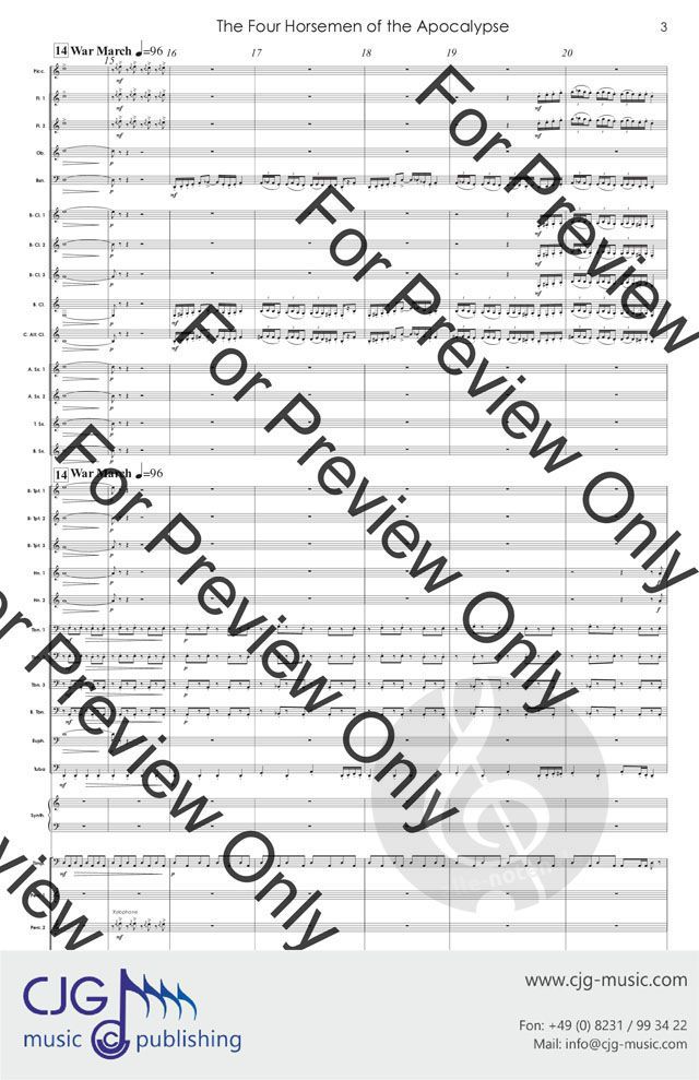 Randall D. Standridge Sheet Music for Concert Band