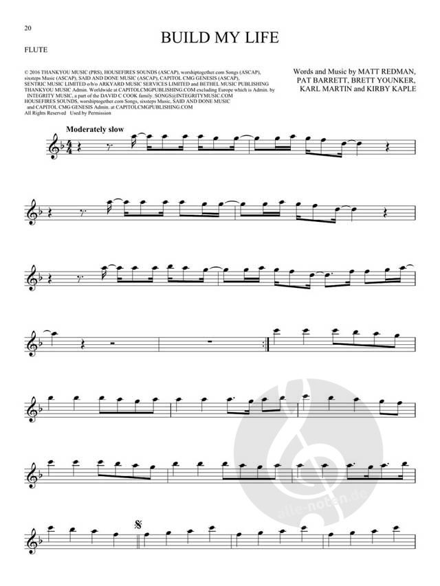 101 Worship Songs for Flute » all-sheetmusic.com