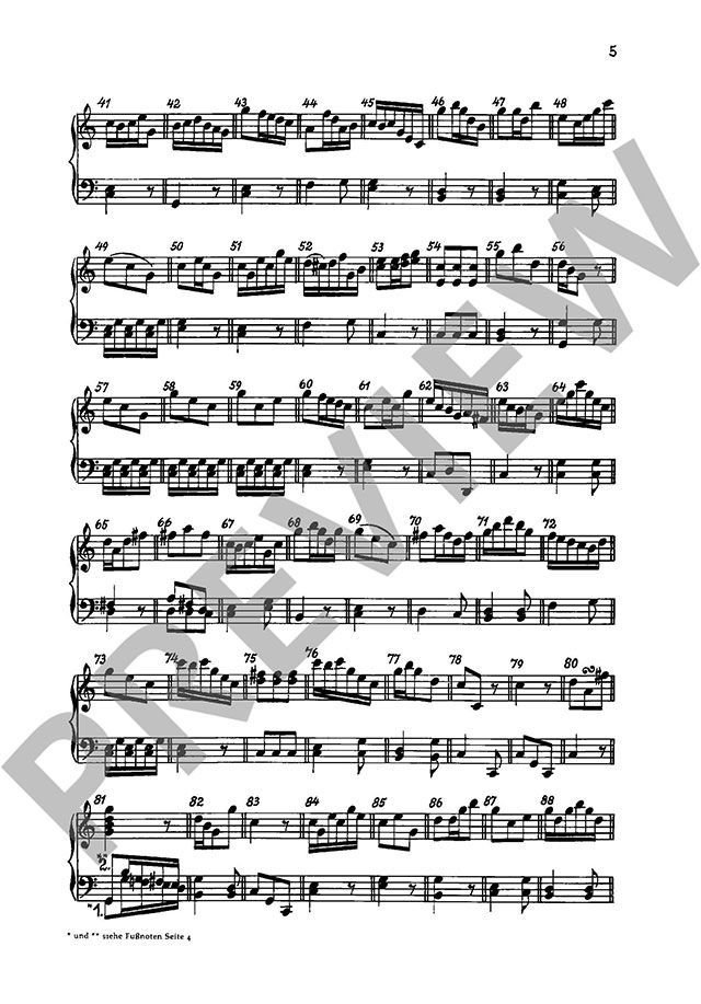 Musikalisches Würfelspiel by Wolfgang Amadeus Mozart » Piano Sheet Music