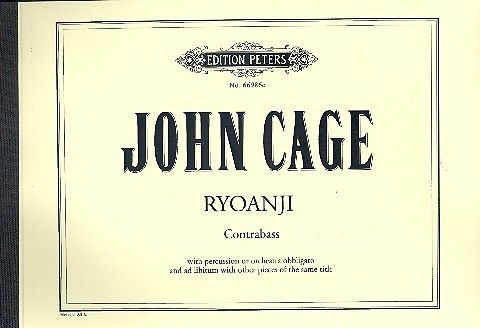 Ryoanji by John Cage » Sheet Music for Orchestra (Score) - EP66986E