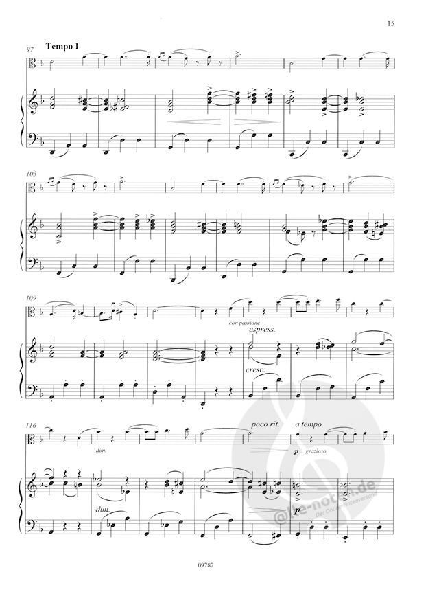 Love's Joy Love's Sorrow Kreisler viola and piano 9790001144636 