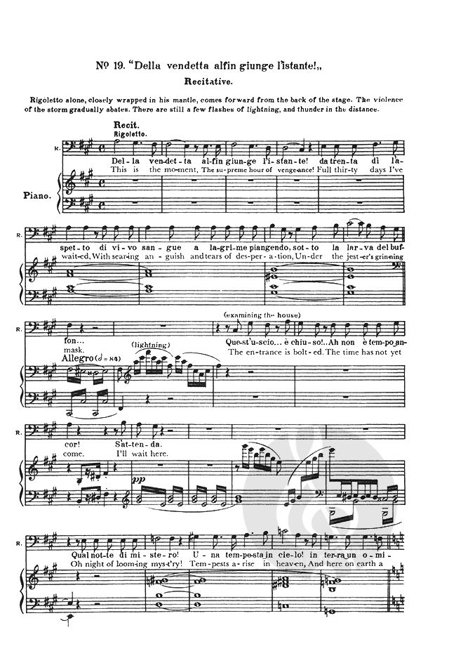 Rigoletto by Giuseppe Verdi » Vocal Sheet Music - GS33828