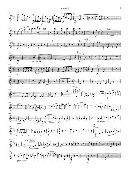 Violinkonzert D-dur op. 61 by Ludwig van Beethoven » Sheet Music