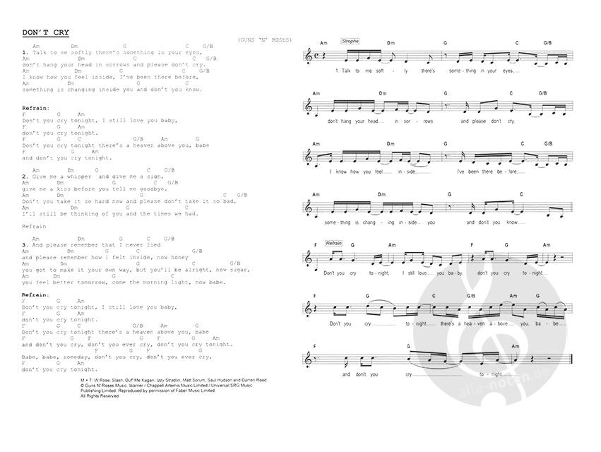 Das Ding 1 mit Noten by Bernhard Bitzel  Chord Songbook