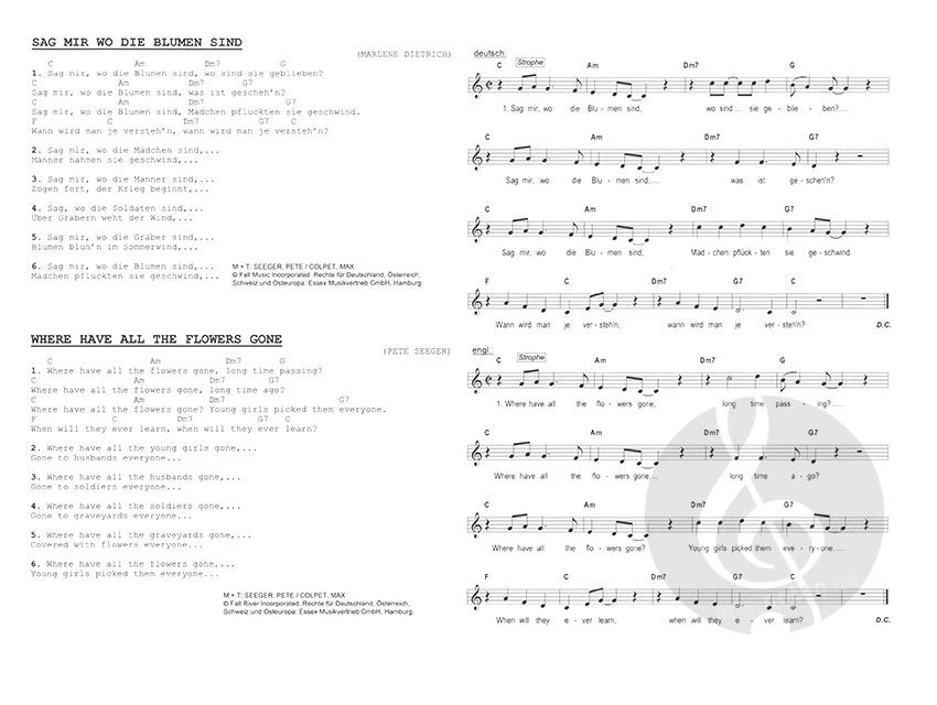 Das Ding 1 mit Noten by Bernhard Bitzel  Chord Songbook
