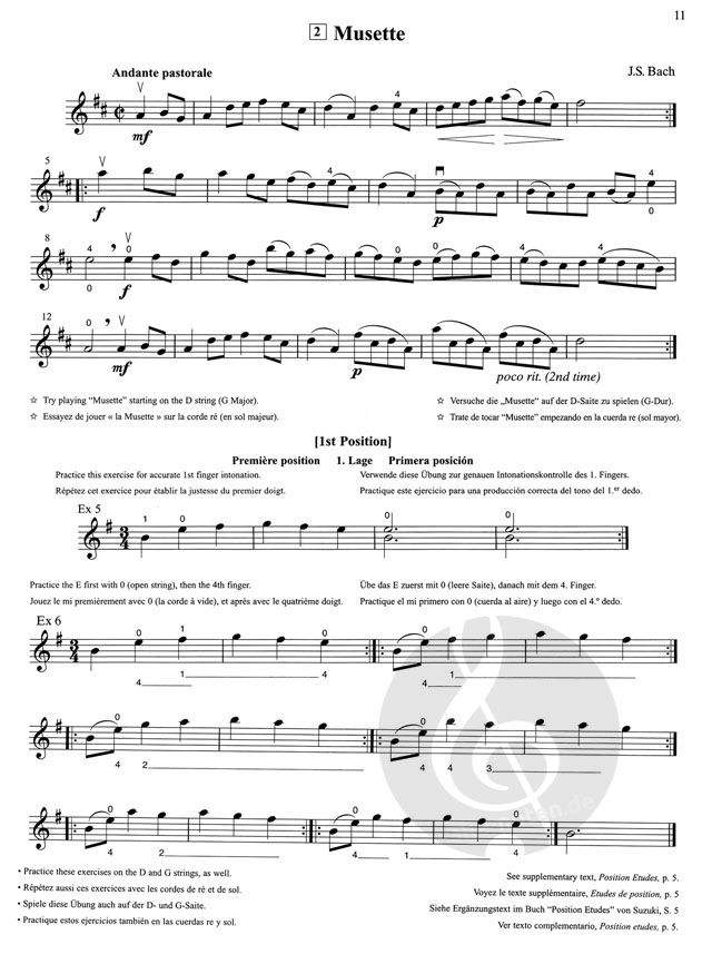 Hjælp Supersonic hastighed mælk Suzuki Violin School 2 » all-sheetmusic.com