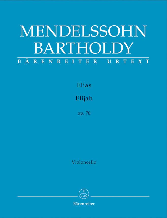 Elias / Elijah op. 70 by Felix Mendelssohn Bartholdy » Sheet Music