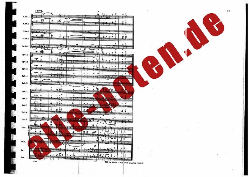 See The World by Metheny » Jazz Ensemble Sheet Music