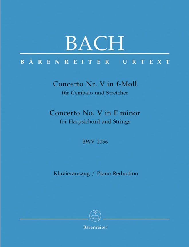 Concerto in F minor BWV 1056 (J.S. Bach) » Sheet Music for Harpsichord