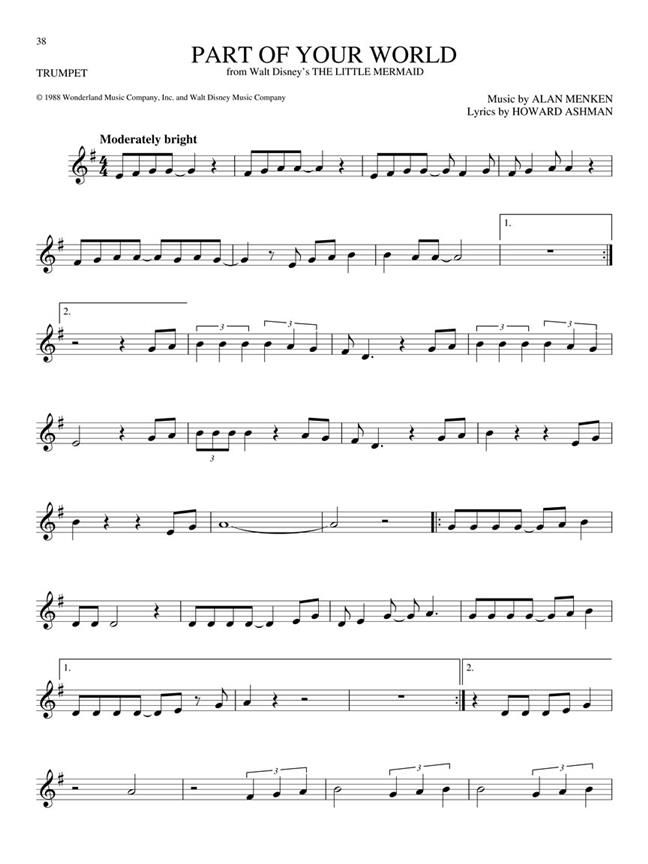 Trumpet Play-Along Noten für Trompete Disney Classics
