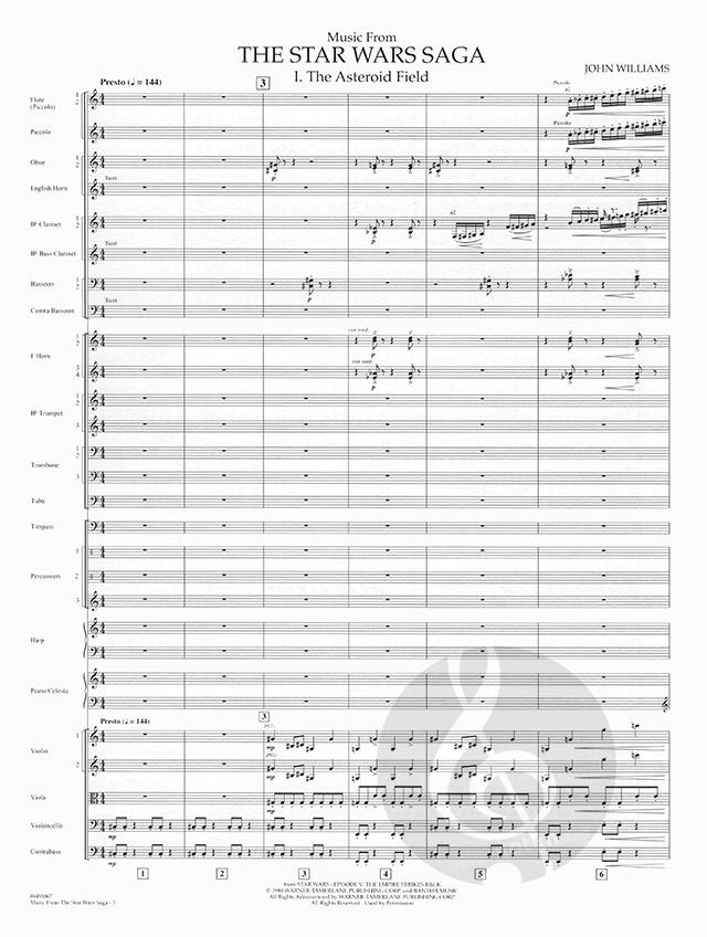 Music from the Star Wars Saga by John Williams » Sheet Music for