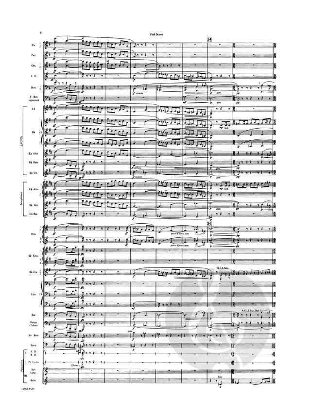 The Hounds Of Spring (Alfred Reed) » Sheet Music for Concert Band