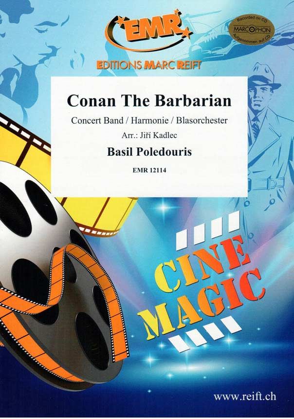 Conan The Barbarian DOWNLOAD (Basil Poledouris) » Sheet Music for Concert  Band