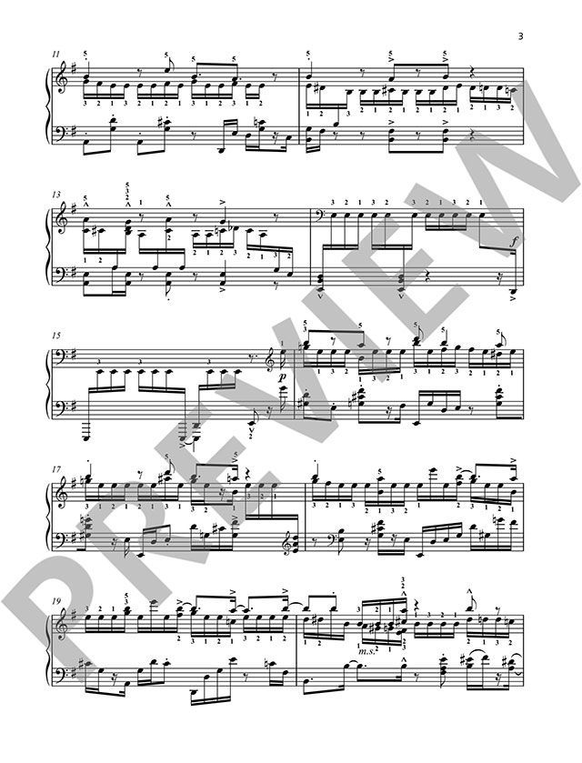 Toccatina op. 40/3 by Nikolai Kapustin » Piano Sheet Music