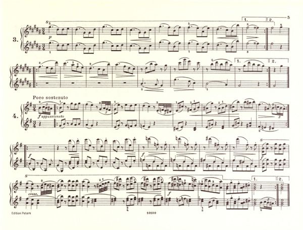 Walzer für Klavier op 39 
